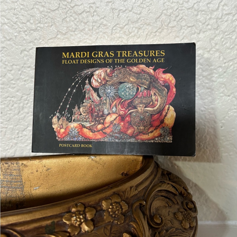 MARDI GRAS TREASURES Float Designs of the Golden Age Postcards. (29 Postcards)